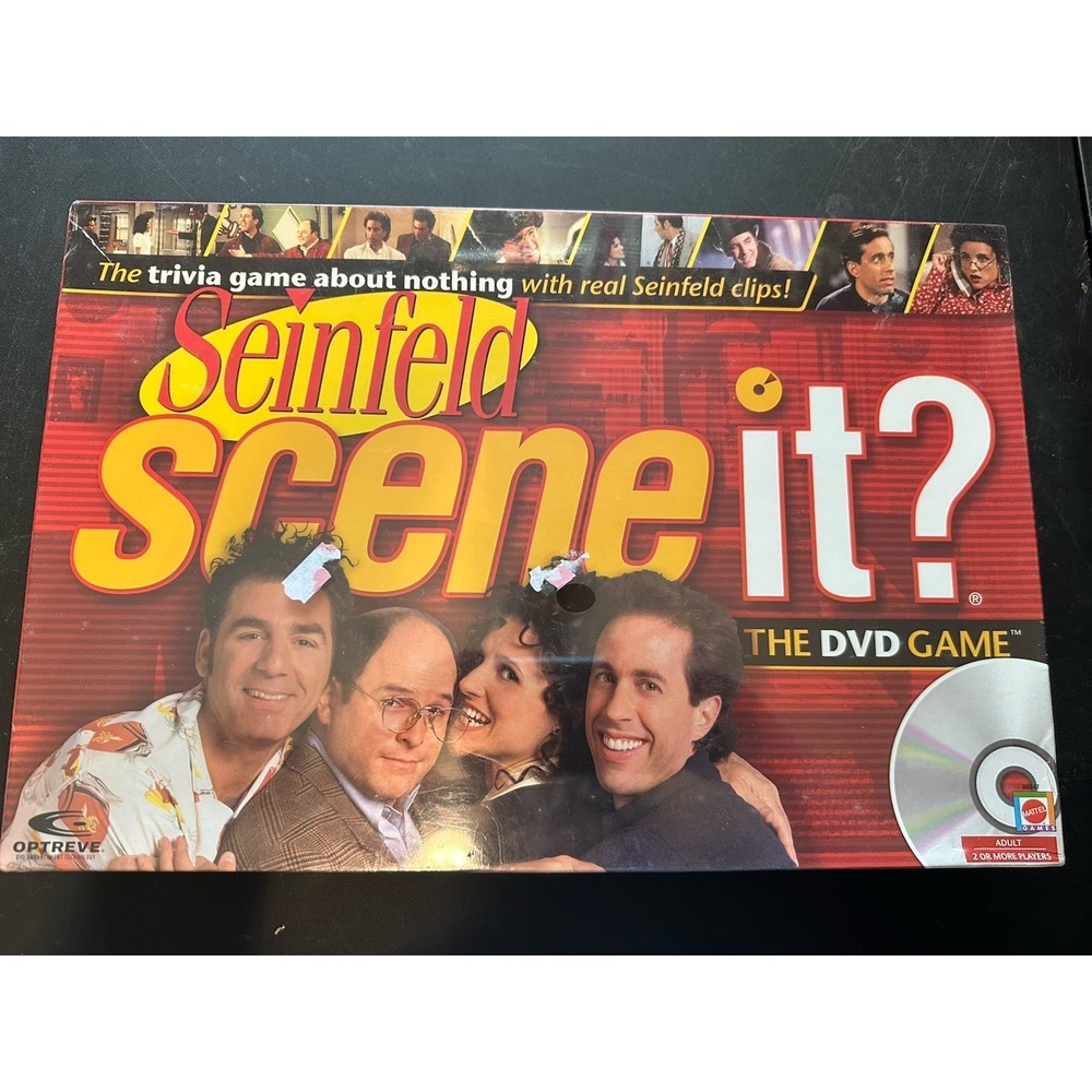 *BRAND NEW SEALED* SEINFELD 'SCENE IT' The‎ DVD Game